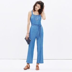 Madewell Muralist Denim Jumpsuit